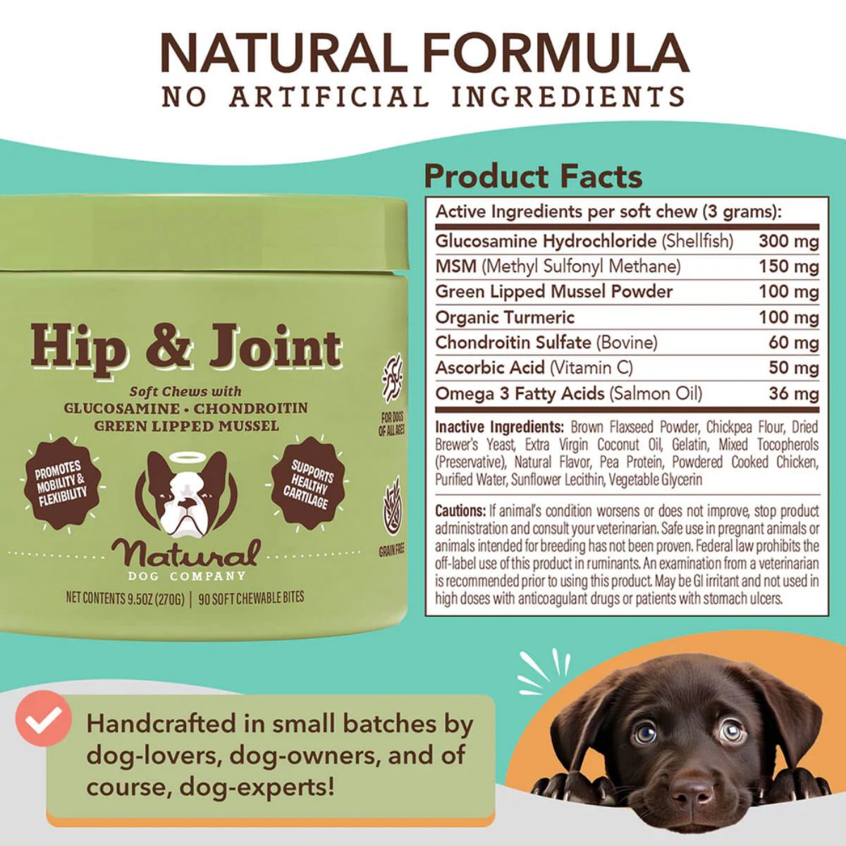 Natural Dog Company Hip and Joint Soft Chews