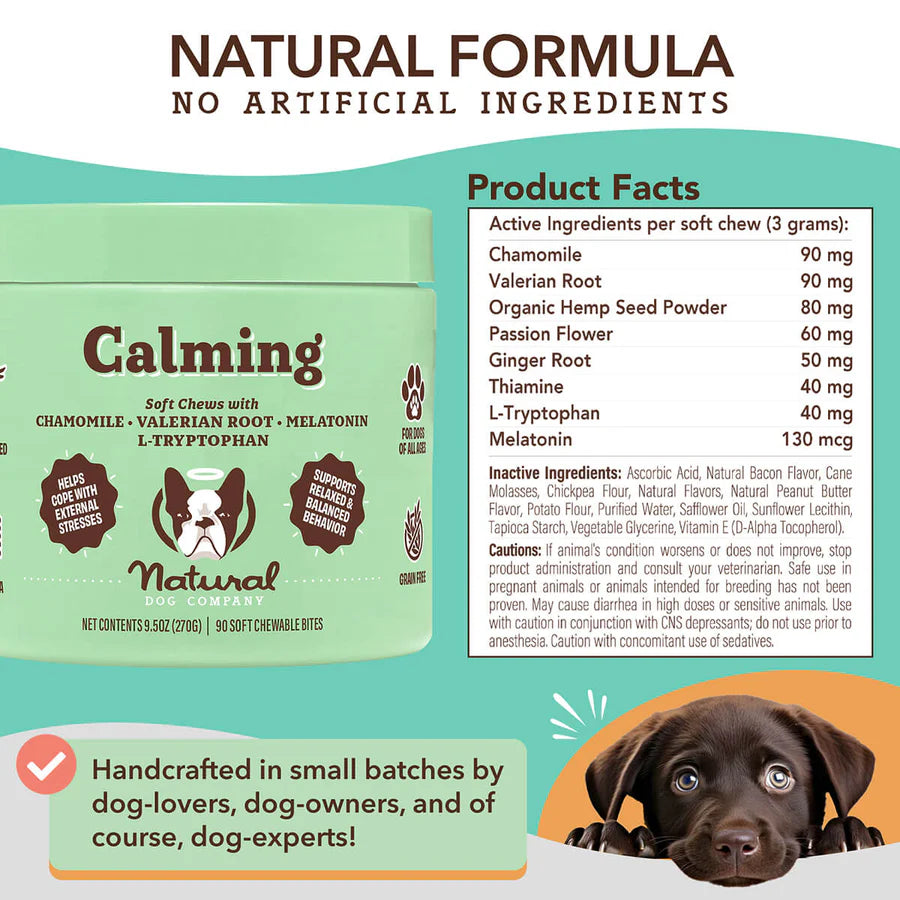 Natural Dog Company Calming Chews