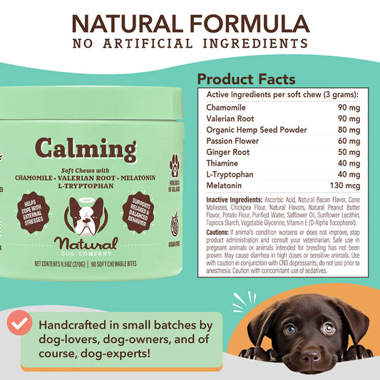 Natural Dog Company Calming Chews