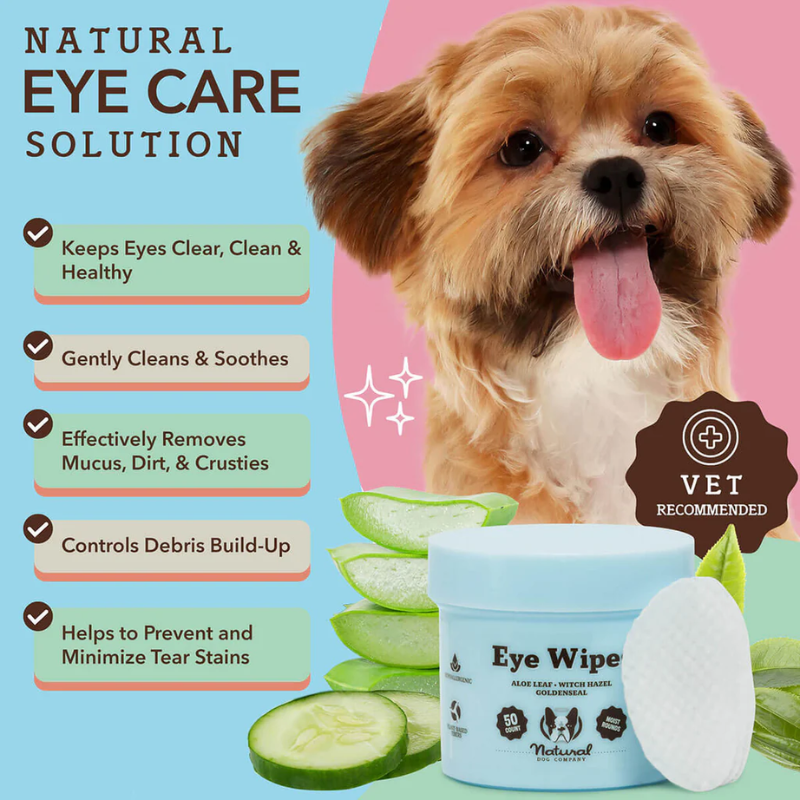 Natural Dog Eye Wipes