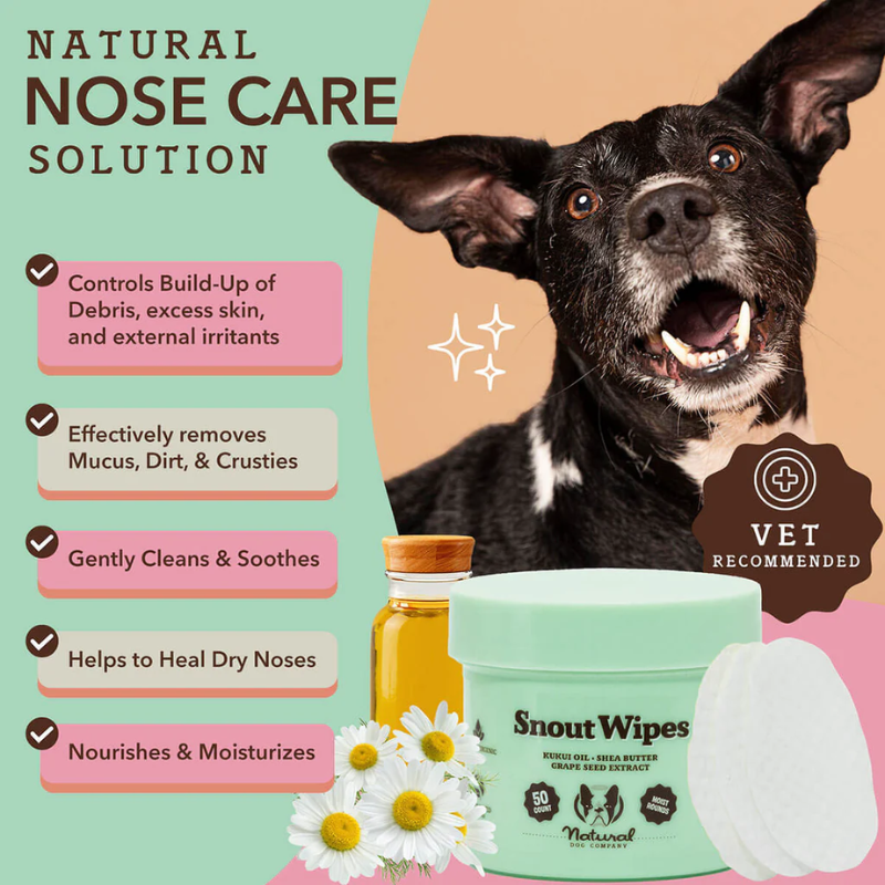 Natural Dog Snout Wipes