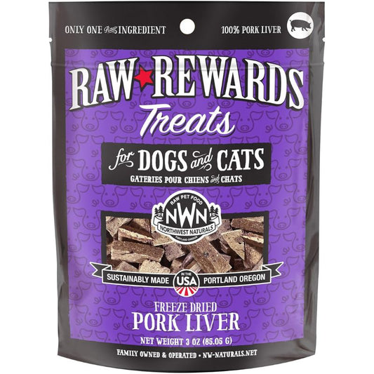 Northwest Naturals Raw Rewards Pork Liver