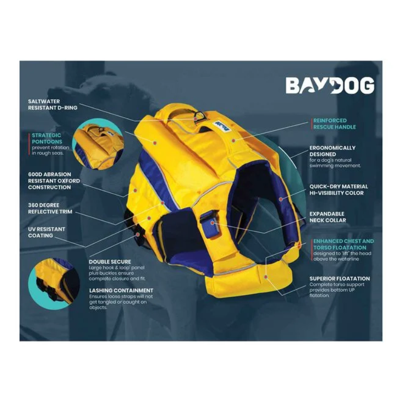 Baydog Monterey Bay Life Jacket Offshore- Large