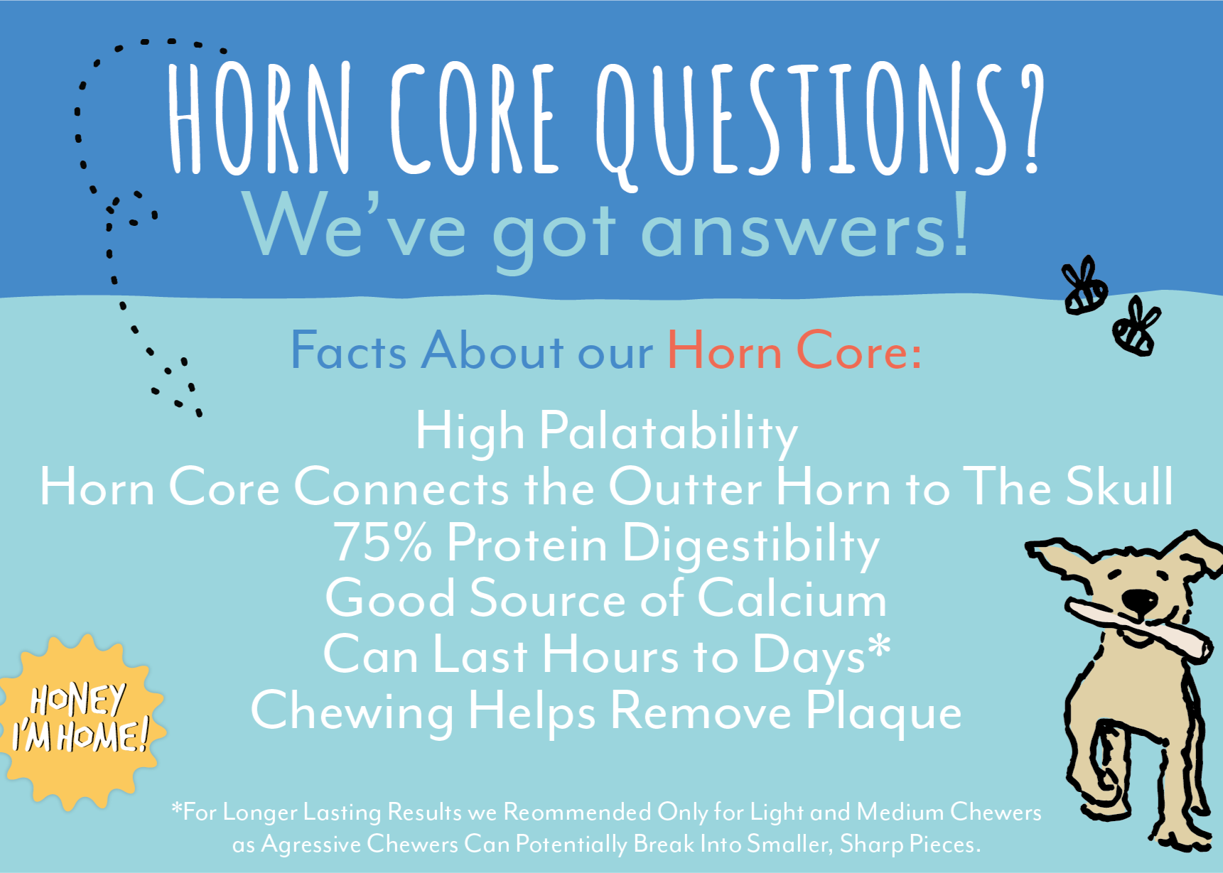 Buffalo Horn Core