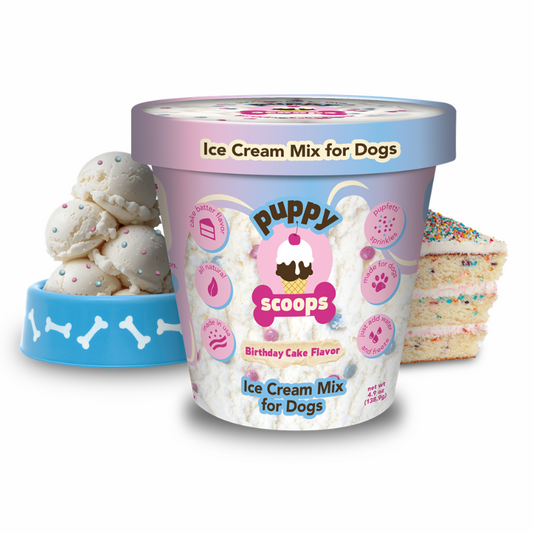 Puppy Scoops Ice Cream Mix- Birthday Cake