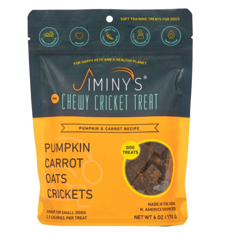 Jiminy's Soft and Chewy Training Treats - Pumpkin Carrot Recipe