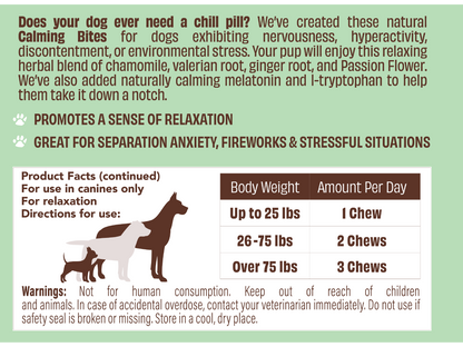 Natural Dog Company Calming Chews