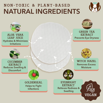 Natural Dog Eye Wipes