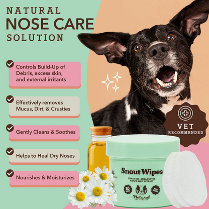Natural Dog Snout Wipes