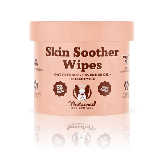 Natural Dog Skin Soother Wipes