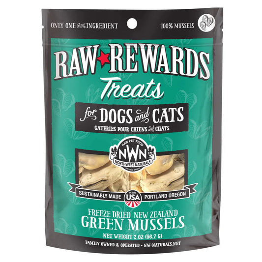 Northwest Naturals Raw Rewards Green Mussels