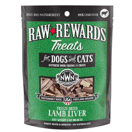Northwest Naturals Raw Rewards Lamb Liver