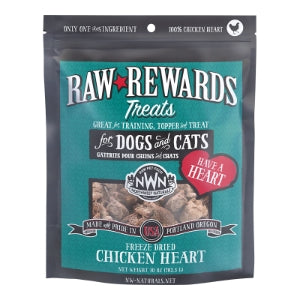 Northwest Naturals Raw Rewards Chicken Heart 10oz