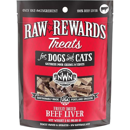 Northwest Naturals Raw Rewards Beef Liver