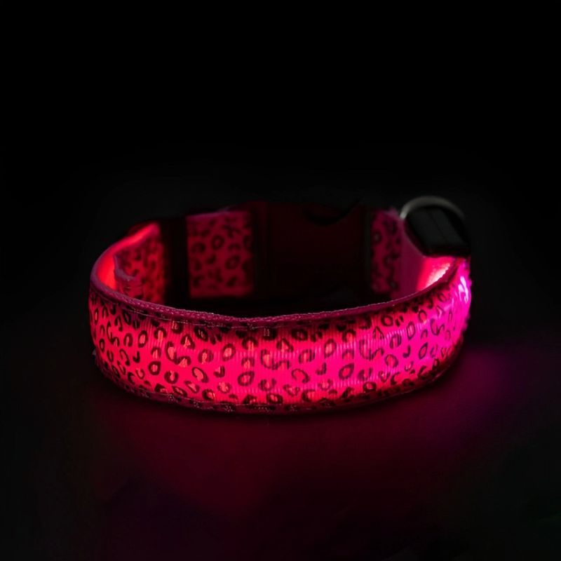 LED Collar, Pink