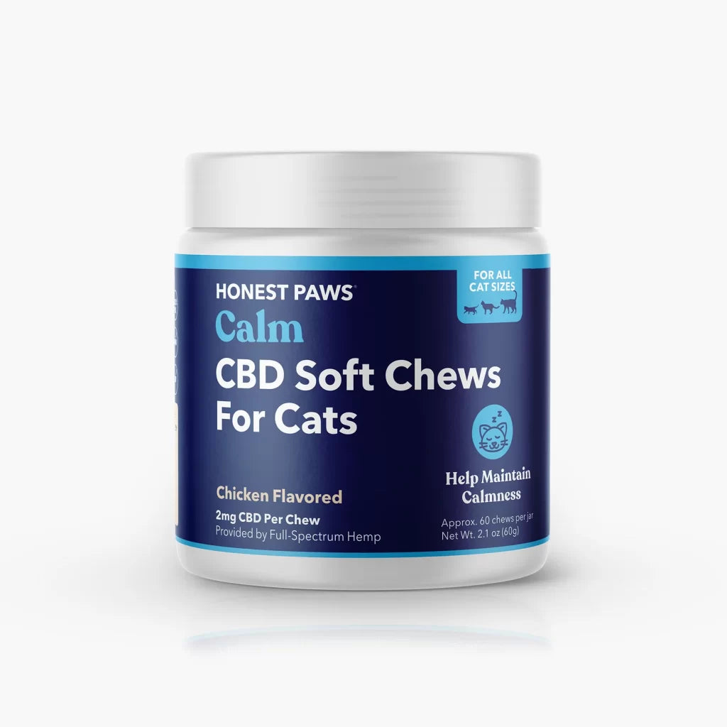 Honest Paws CBD Soft Chews for Cats