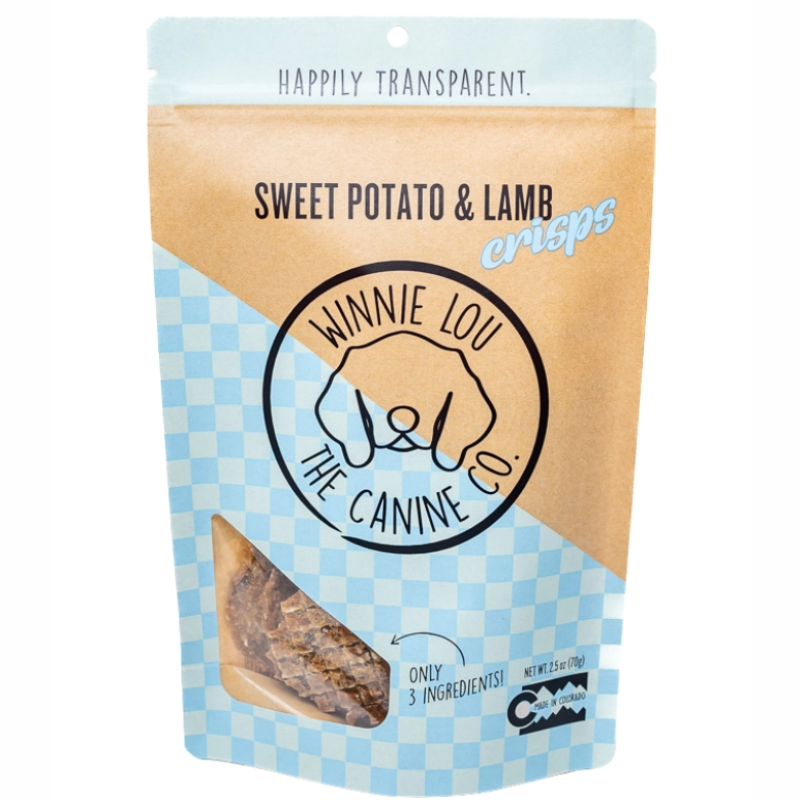 Winnie Lou Sweet Potato & Lamb Crisps